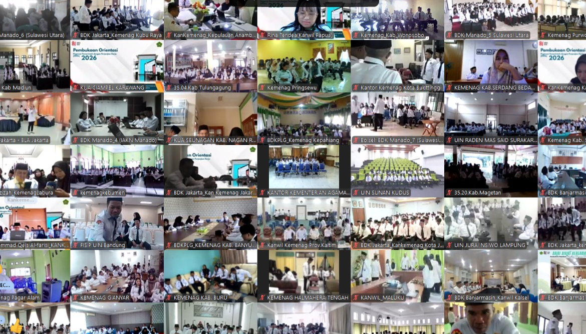 23.088 PPPK Kemenag Ikuti Orientasi Tahap II, Digelar Daring dalam Lima Batch